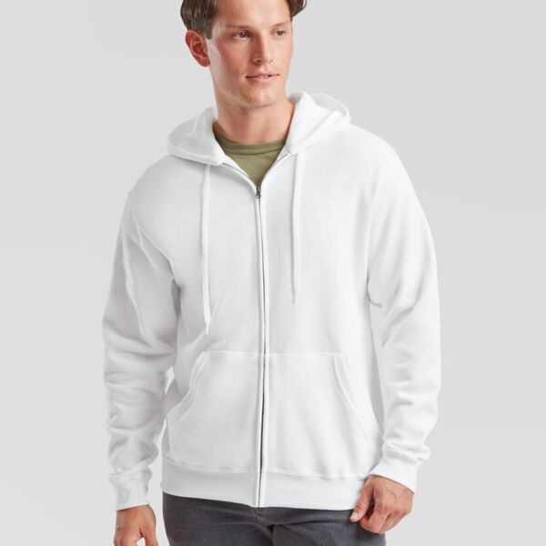 Classic 80/20 hooded sweatshirt jacket Thumbnail